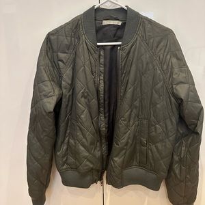 Vince quilted bomber jacket
